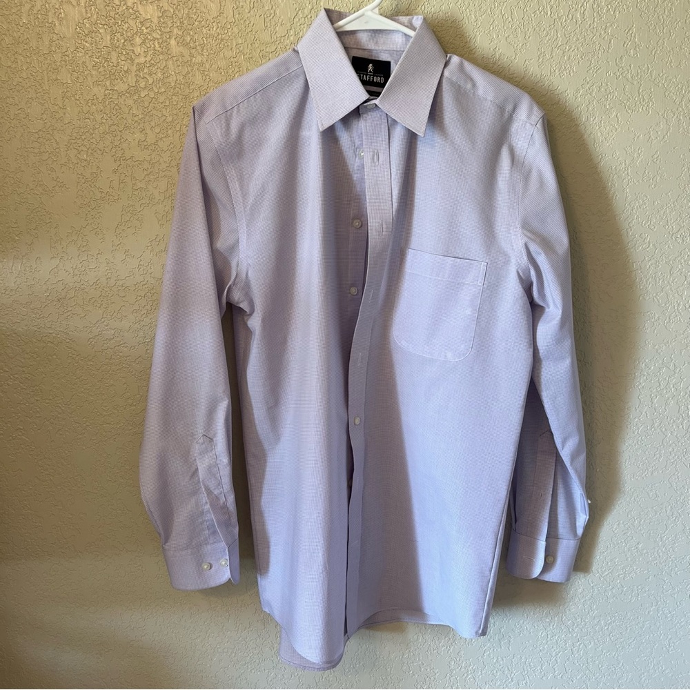 Stafford Light Blue Dress Shirt